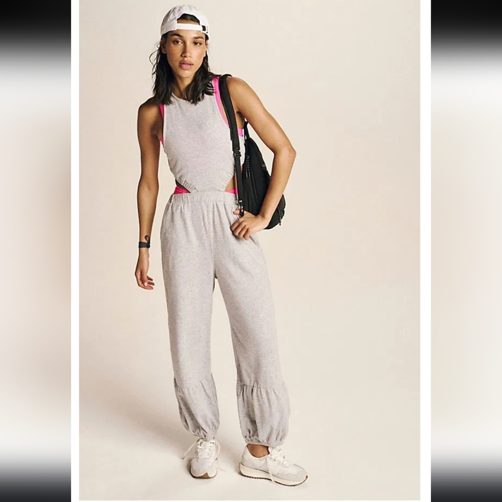 NWOT Free People Movement Take Your Best Shot Onesie Size Small